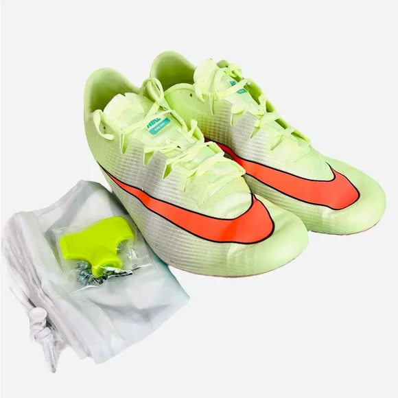 Nike Zoom Ja Fly 3 Volt Orange Track Cleats Spikes 865633-700 Men’s Size 13