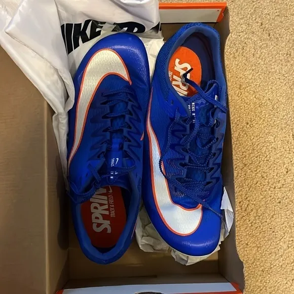 Nike Zoom Rival Sprint Track and Field Shoes M11/W12.5 (NEEDS SPIKES)