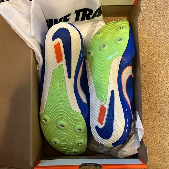 Nike Zoom Rival Sprint Track and Field Shoes M11/W12.5 (NEEDS SPIKES)