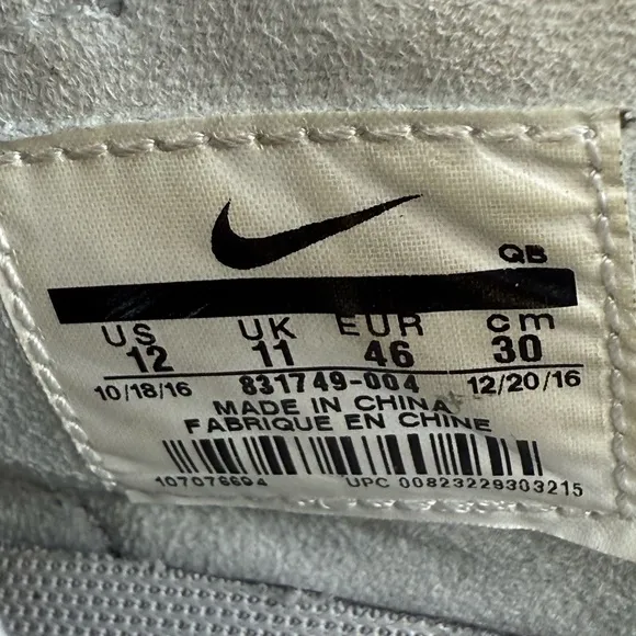 Nike Zoom Stefan Janoski Slip-On Canvas Sneakers Size 12