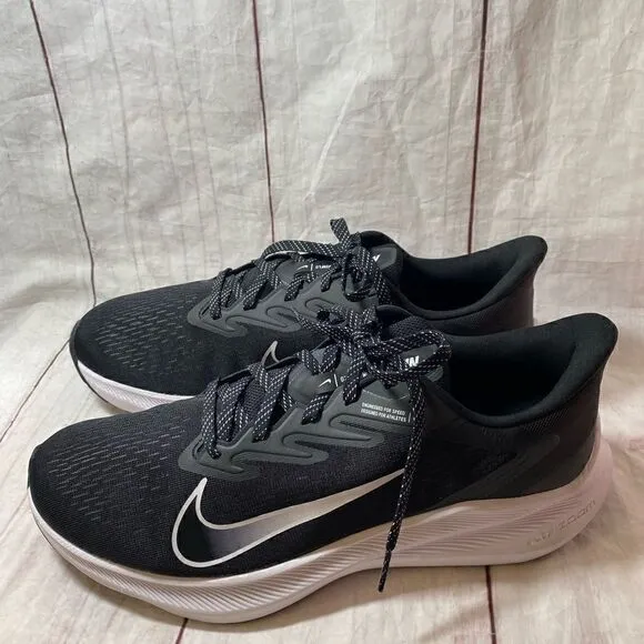 Nike Zoom Winflo 7 Running Shoes | Cj0302 | Black/White/Anthracite