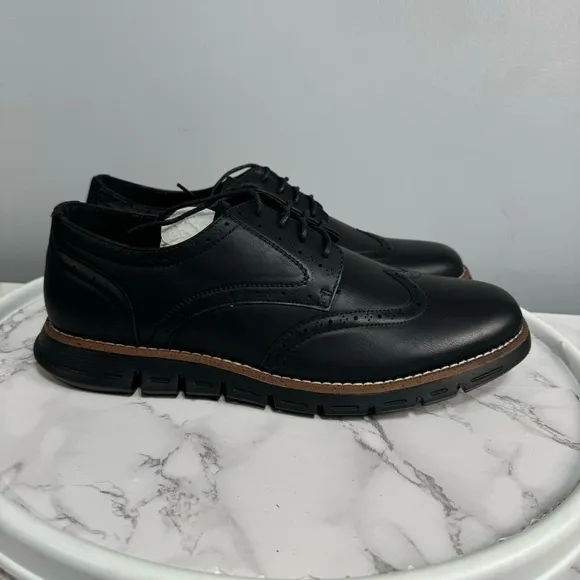 Nine West Mens Lightweight Lace Up Oxford Shoes Size 9.5 NEW # Box H750