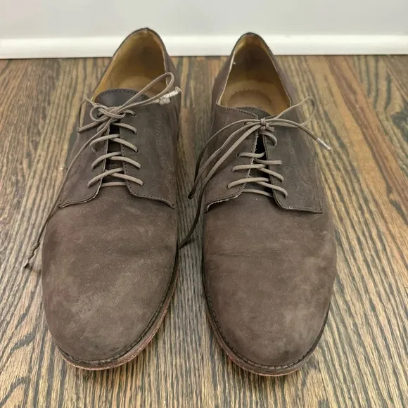 Nisolo brown leather oxfords size 9