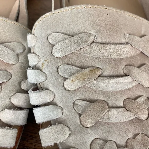 NISOLO Ecuador Huarache Sandal in Bone size 9