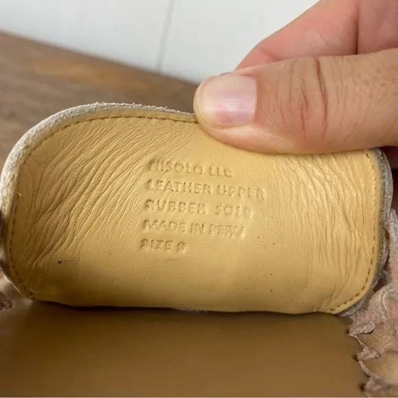 NISOLO Ecuador Huarache Sandal in Bone size 9
