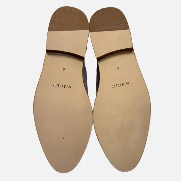 Nisolo | Emma d'Orsay Oxford In Gray - New In Box