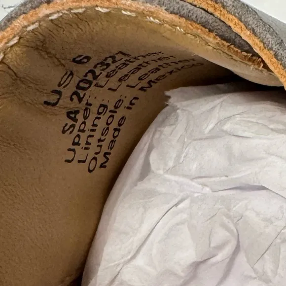 Nisolo | Emma d'Orsay Oxford In Gray - New In Box