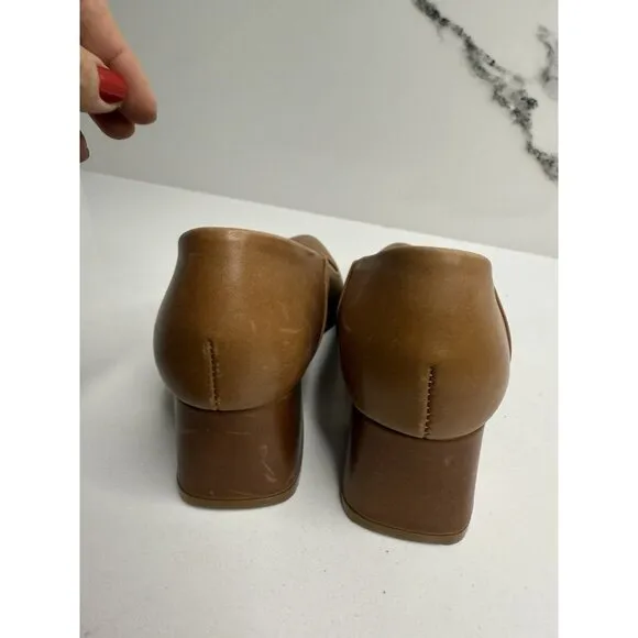 Nisolo Fiorela Go-to Heels (Womens) 6.5 NWoB Caramel  Classic Comfort Quality