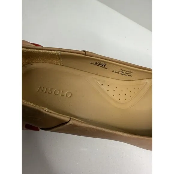Nisolo Fiorela Go-to Heels (Womens) 6.5 NWoB Caramel  Classic Comfort Quality