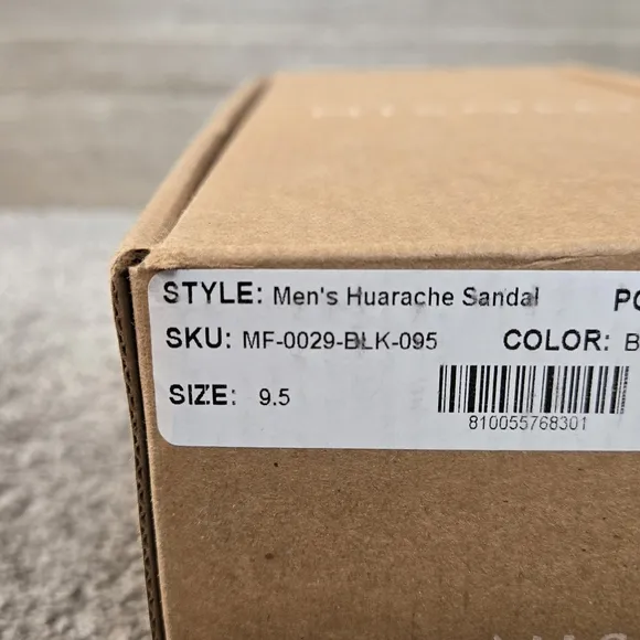 Nisolo Men's Huarache Sandal NEW size 9.5
