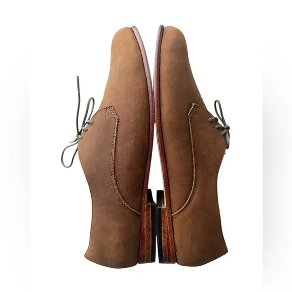 Nisolo Oliver Brown Leather Oxfords size 7.5