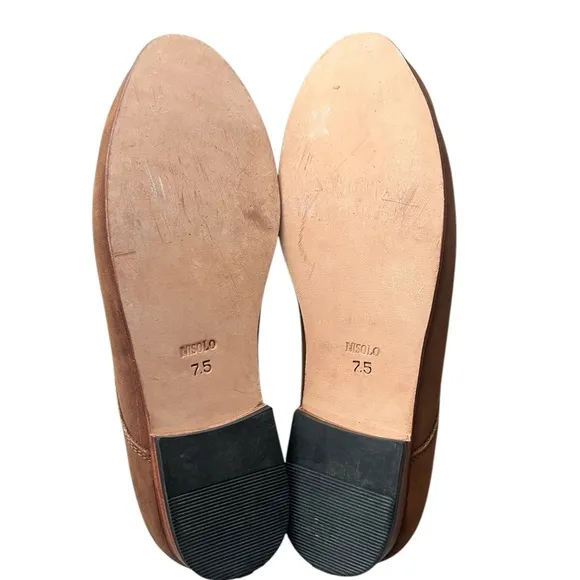 Nisolo Oliver Brown Leather Oxfords size 7.5