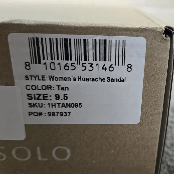 Nisolo Women's Huarache Sandal NEW size 9.5