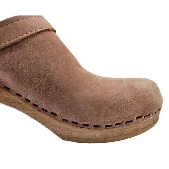 No. 6 Womens 35 Old School High Heel Clogs