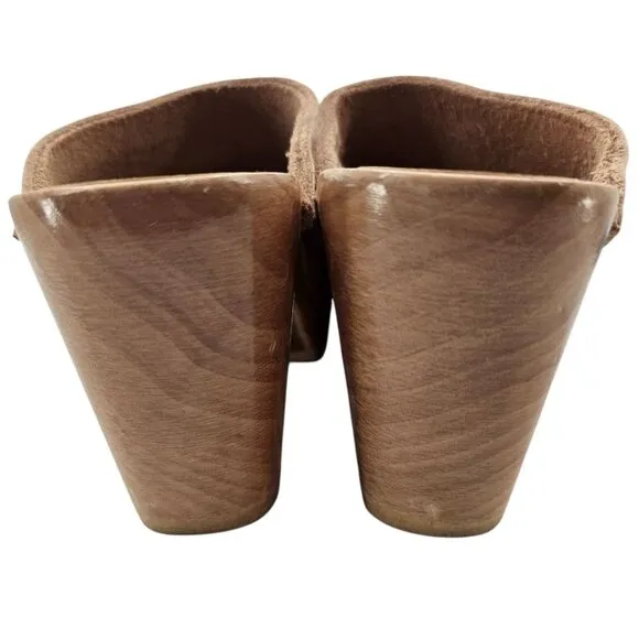 No. 6 Womens 35 Old School High Heel Clogs