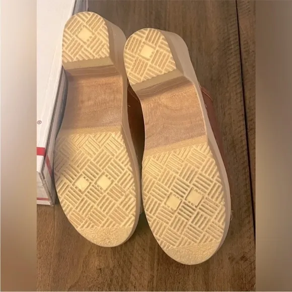 No.6 Daria Mid Heel Clogs sandals size 35 5
