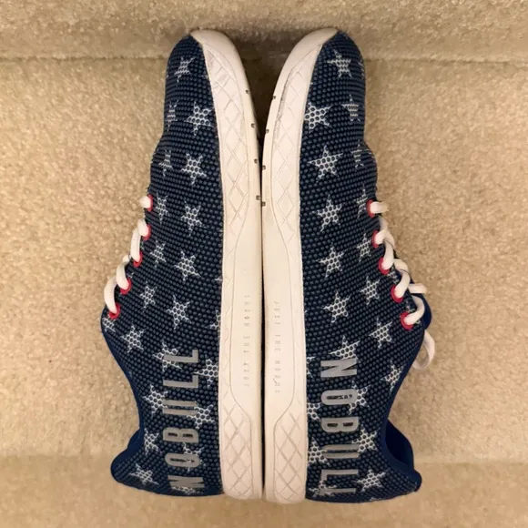 NOBULL America USA Flag Trainer Star Shoes CrossFit Gym Mens 8 Women 9.5