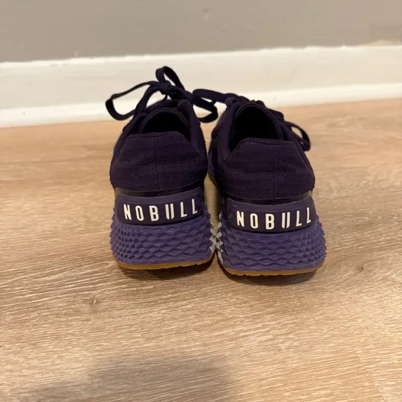 NoBull Unisex Allday Ripstop Runner Shoes Purple Plum Size Men 5 Women’s 6.5