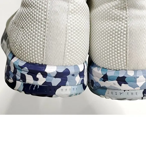 NOBULL | Wild High-Top Trainer  Shoes in White Wild Ocean