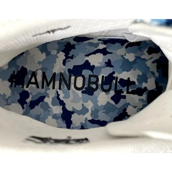 NOBULL | Wild High-Top Trainer  Shoes in White Wild Ocean