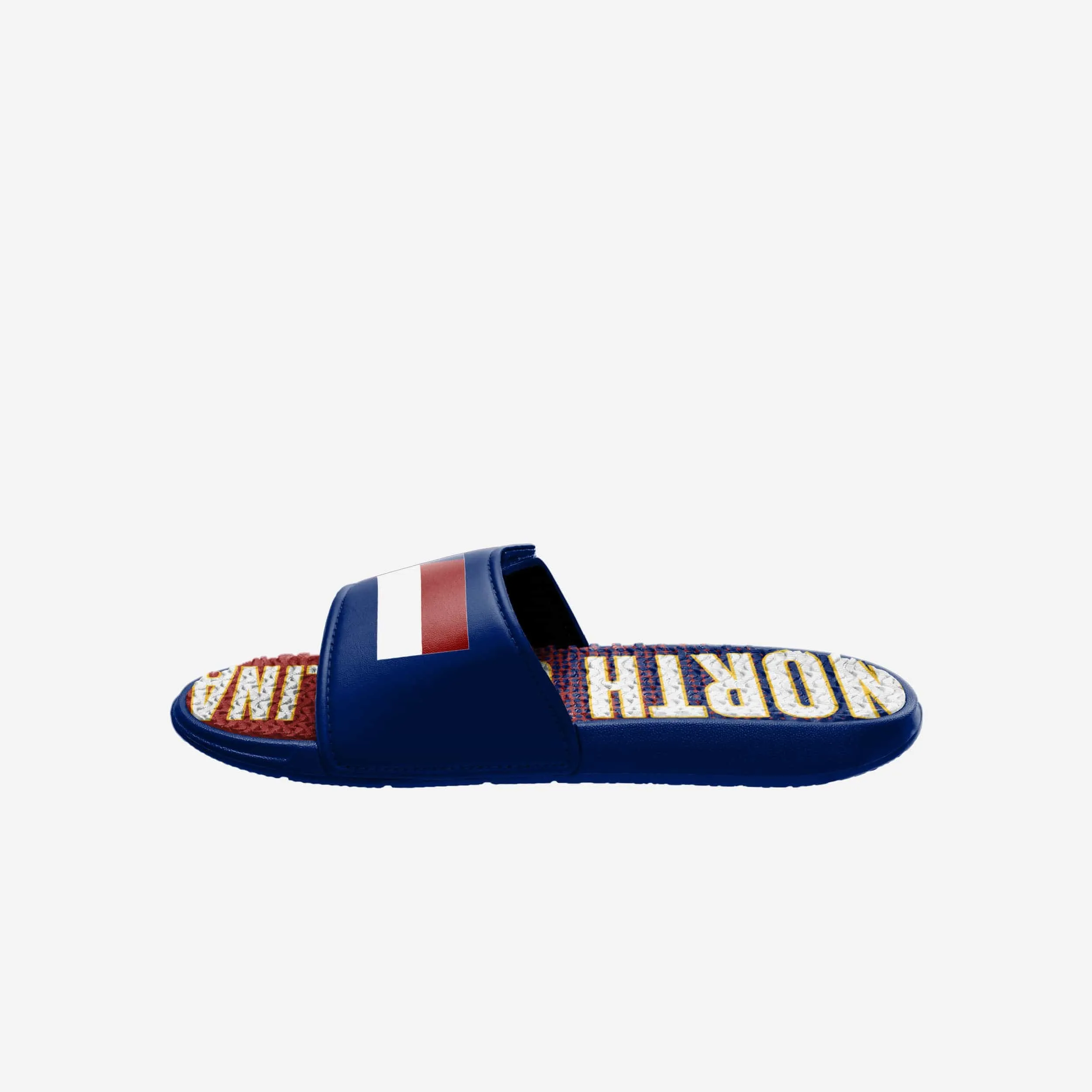North Carolina Flag Gradient Wordmark Gel Slide