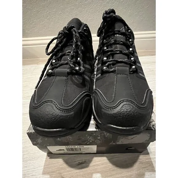 NORTIV 8 Men's 9.5 Waterproof Hiking Boots Black Outdoor Lightweight Shoes
