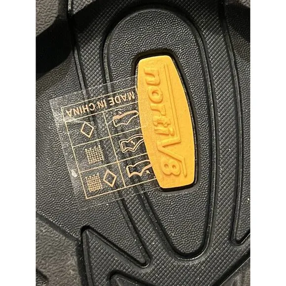 NORTIV 8 Men's 9.5 Waterproof Hiking Boots Black Outdoor Lightweight Shoes