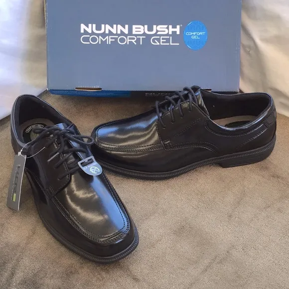 Nunn Bush Black Oxfords