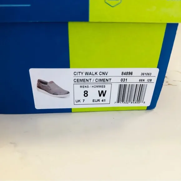 Nunn Bush Kore City Walk Moc Toe Slip On | Cement | NIB | Men’s | 8W