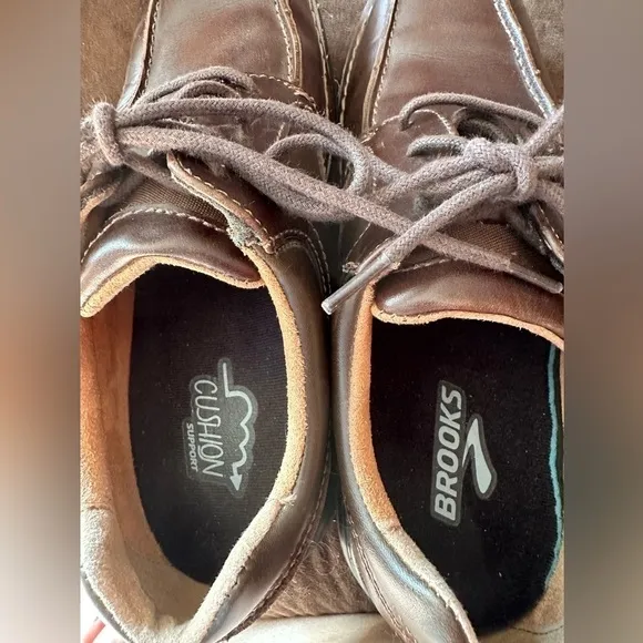 Nunn Bush Lites Mens Brown Princeton Oxford Lightweight Dress Shoes