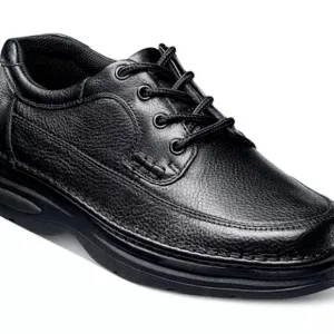 Nunn Bush Mens Black Premium leather Cameron Oxfords Luxury Comfort Sz.10.5