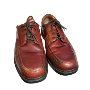 Nunn Bush Men's Brown Leather Dress Casual Oxford Shoes - Size 10 Vintage SU