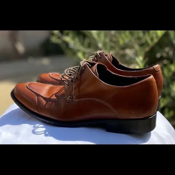 NW Cole Haan Nike Air Leather Oxfords, Sz 8.5M