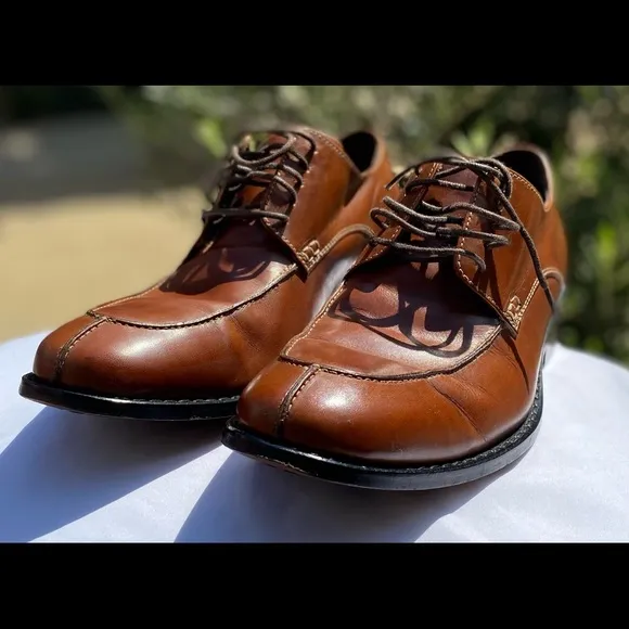 NW Cole Haan Nike Air Leather Oxfords, Sz 8.5M