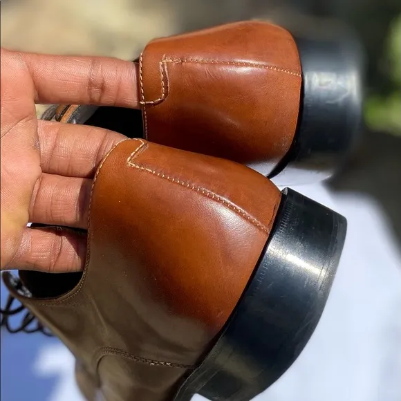 NW Cole Haan Nike Air Leather Oxfords, Sz 8.5M