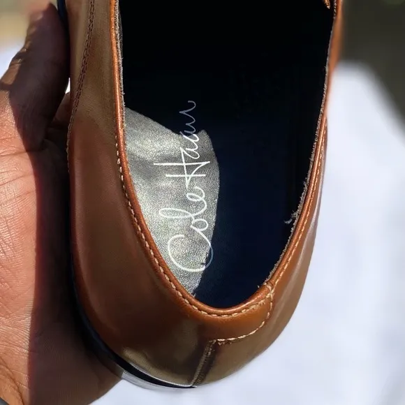 NW Cole Haan Nike Air Leather Oxfords, Sz 8.5M