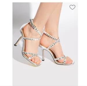 NWB Michael Kors Crystal Strap Heels