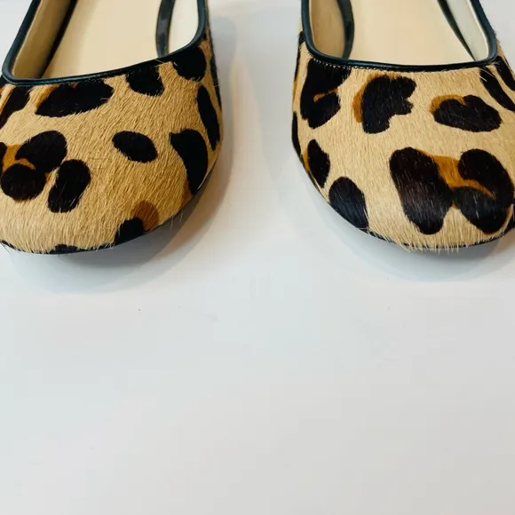 NWOB Cole Haan Lesli Animal Print Calf Hair Block Heels Size 7