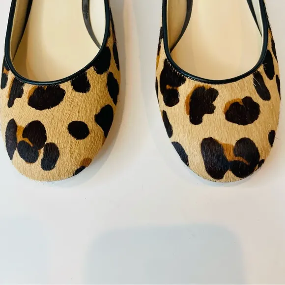 NWOB Cole Haan Lesli Animal Print Calf Hair Block Heels Size 7