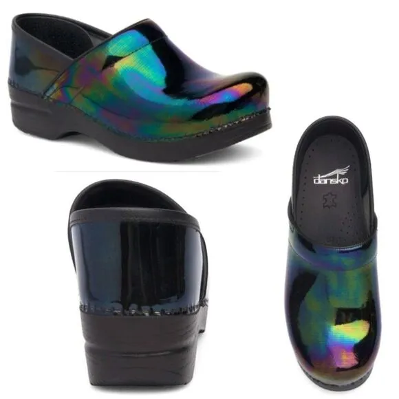 NWOB Dansko Petrol Professional Clogs 11.5-12