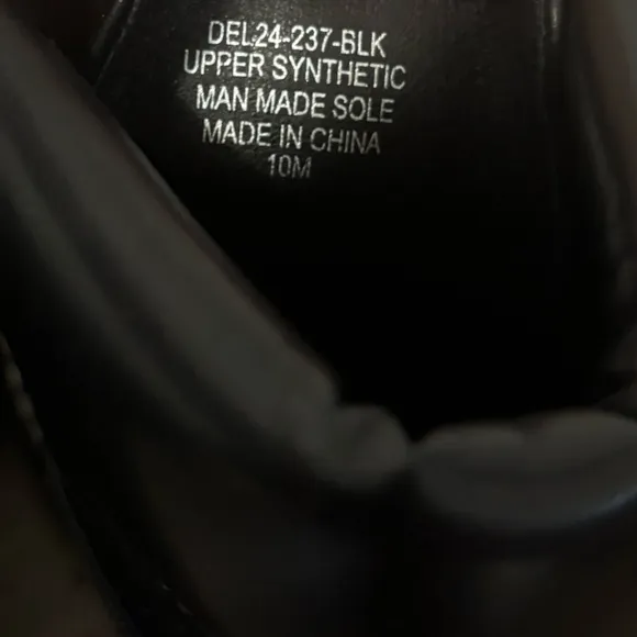 NWOB Dolls Kill / dELiA*s Black Record Shopping Ankle Boots