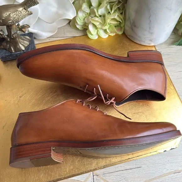NWOT! Cole Haan Gramercy Whole Cut Oxfords in British Tan