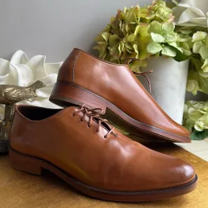 NWOT! Cole Haan Gramercy Whole Cut Oxfords in British Tan