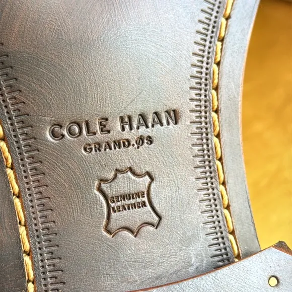 NWOT! Cole Haan Gramercy Whole Cut Oxfords in British Tan