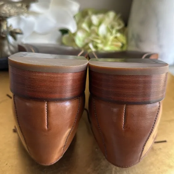 NWOT! Cole Haan Gramercy Whole Cut Oxfords in British Tan