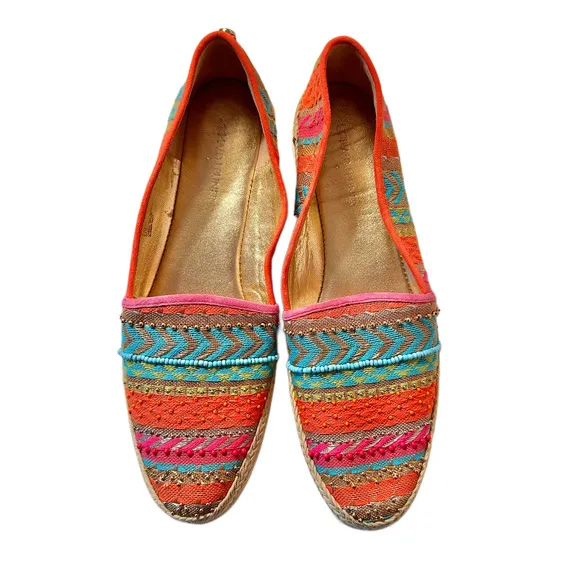 NWOT Donald J Pliner Pizasp Espadrille Slip-on Flats