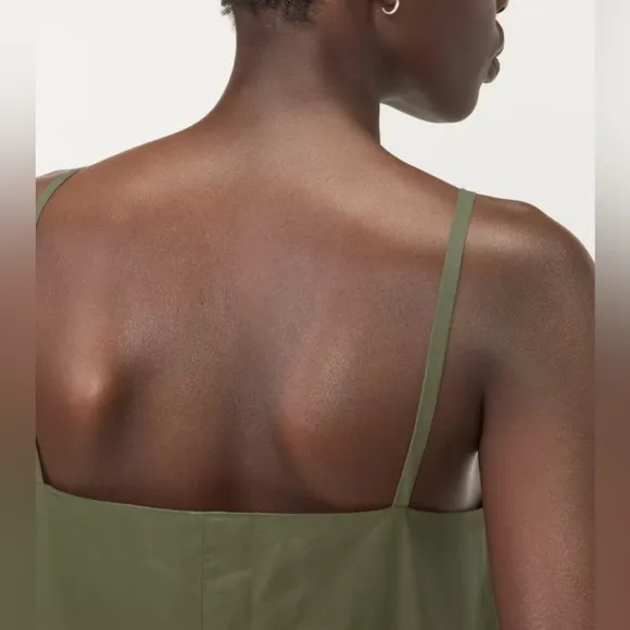 NWOT - Everlane - The Poplin Slip Dress - 0