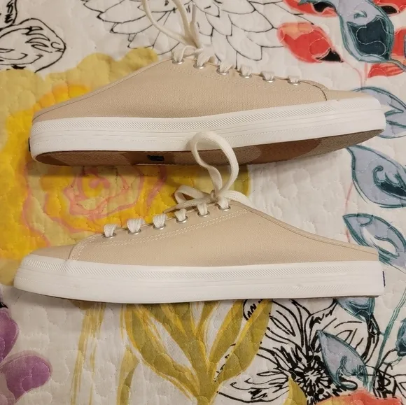 NWOT Keds Kickstart Canvas Mule / Slip On Sneaker