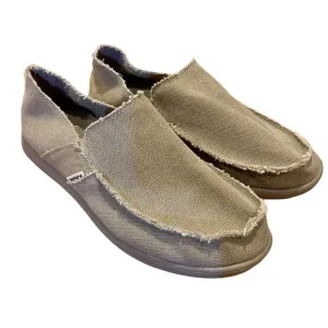 NWOT Men’s‎ Canvas Crocs Slip-on Loafer 13