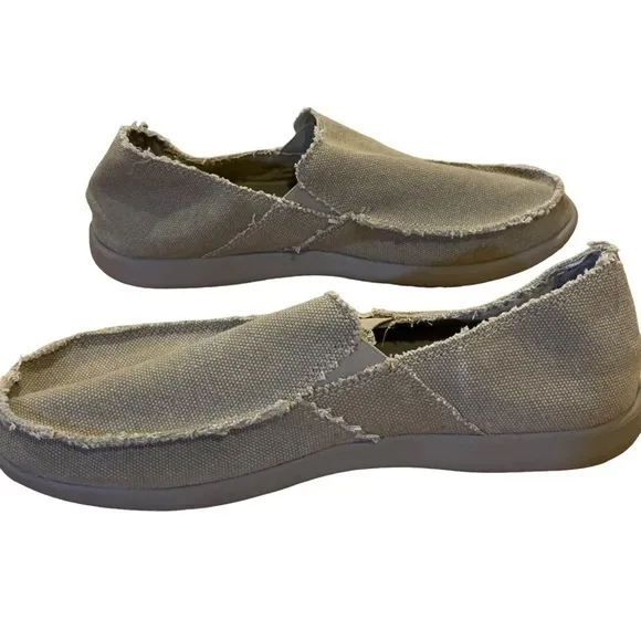 NWOT Men’s‎ Canvas Crocs Slip-on Loafer 13